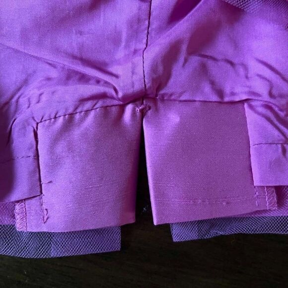 DANA BUCHMAN 100% Silk Pink Pure  Pencil Skirt Size 14 - Picture 6 of 8